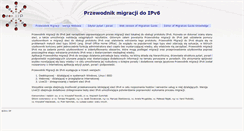 Desktop Screenshot of ipv6migrationguide.net